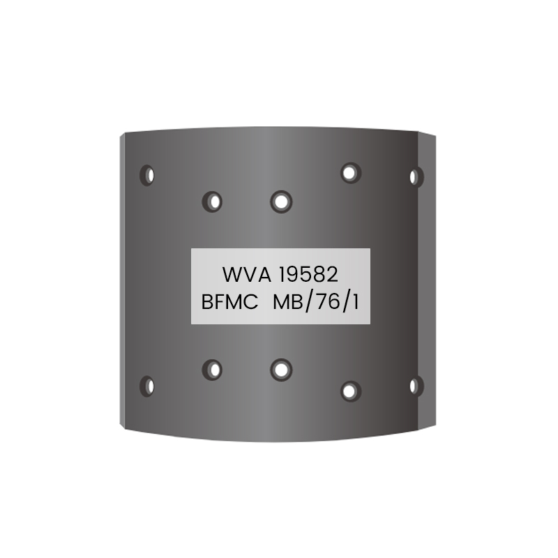 Guarnizione freno europea 19582 MB/76/1 per MAN, MERCEDES-BENZ
