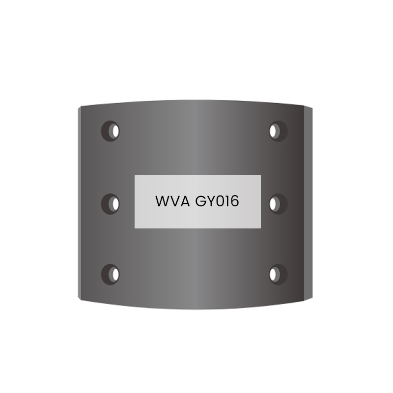 GY016 Guarnizione freno 14,5 mm di spessore 6 fori