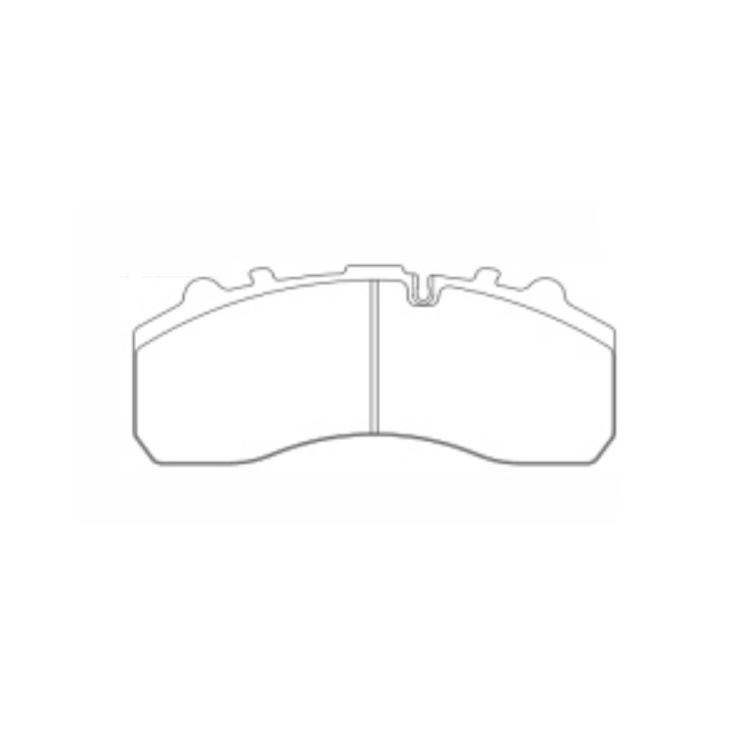 Pastiglia freno per camion 29087/29105/29106/29108/29109/29163/29179/29201/29202 per BPW,DAF