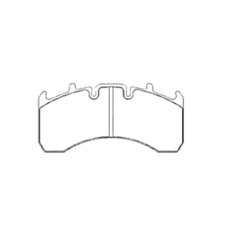 Pastiglia freno 29177 Sistema frenante Autoparts